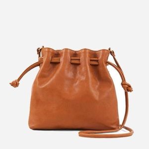 LIKE NEW - CLARE V. Petit Henri Tan Nappetto Bag